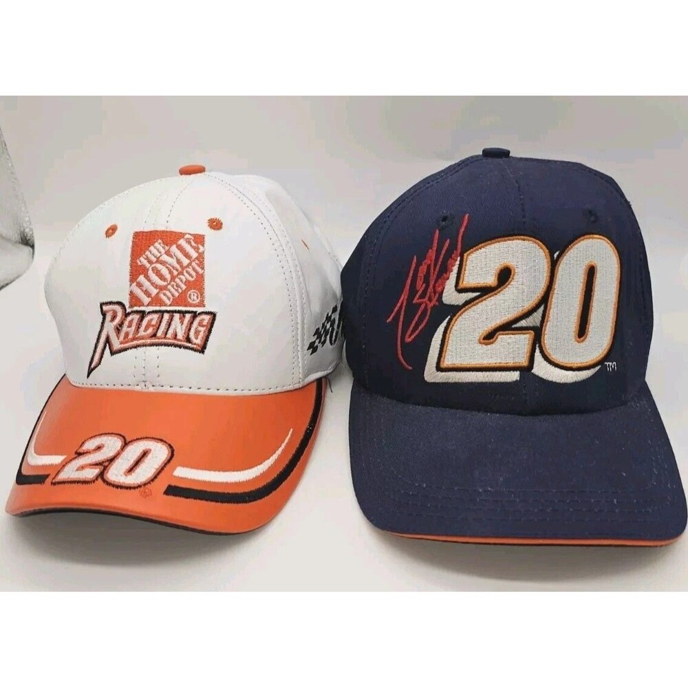 Tony Stewart #20 Home Depot NASCAR Hat Snapback Joe Gibbs Racing Chase Authenti